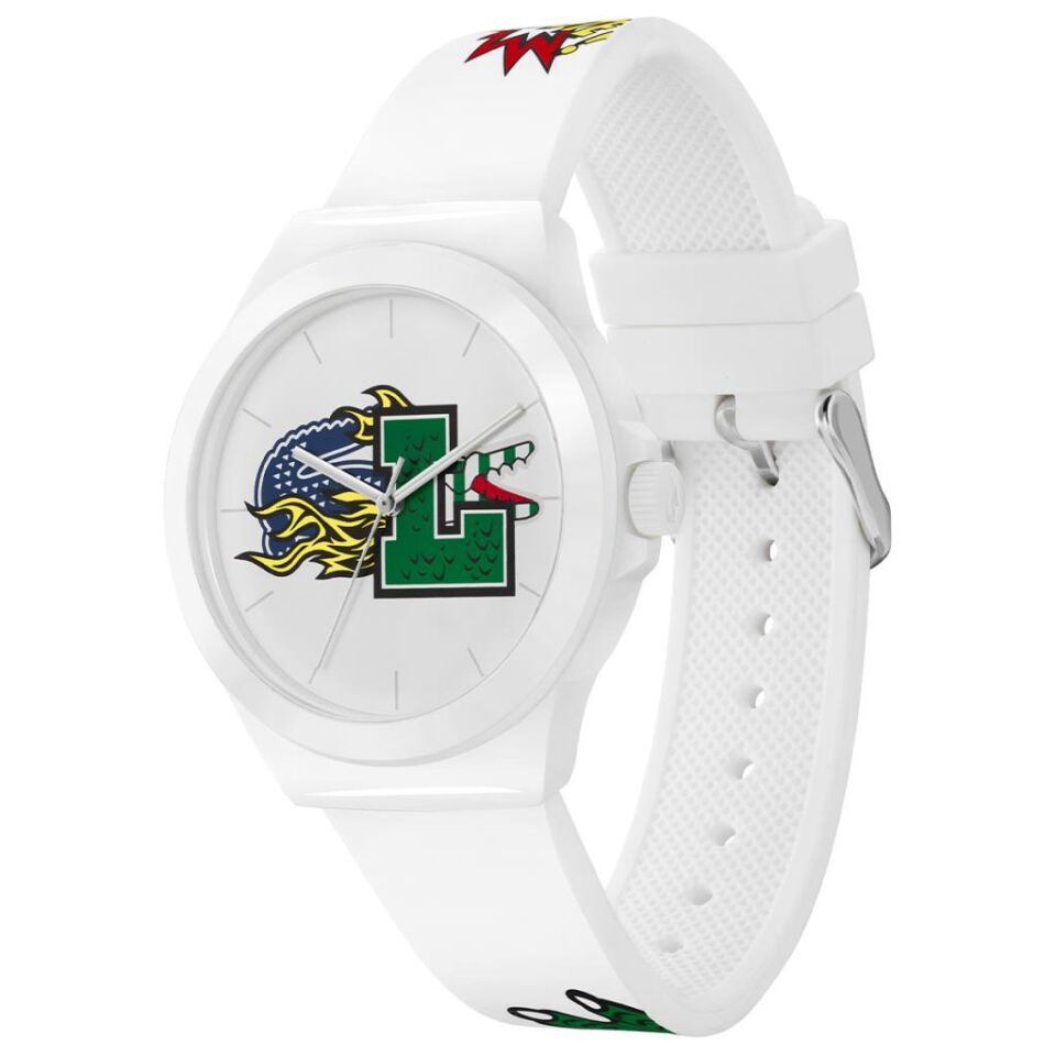 Lacoste 2011232 42 mm Beyaz Erkek Kol Saati