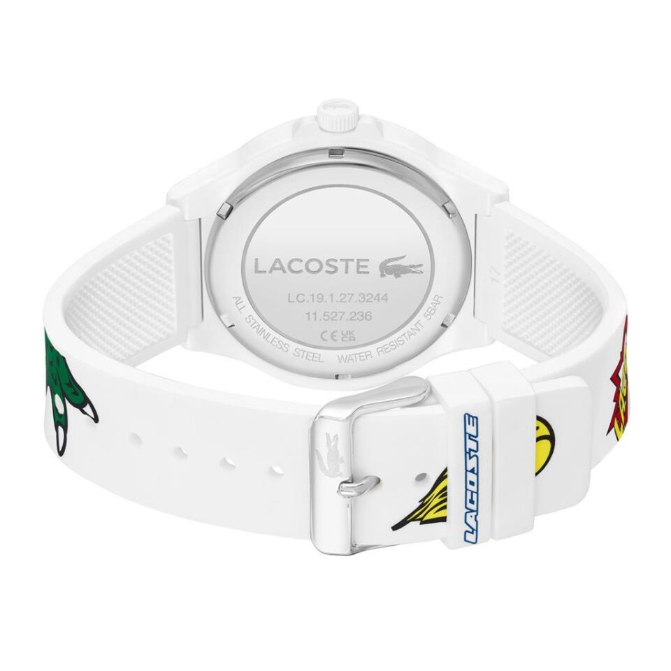 Lacoste 2011232 42 mm Beyaz Erkek Kol Saati