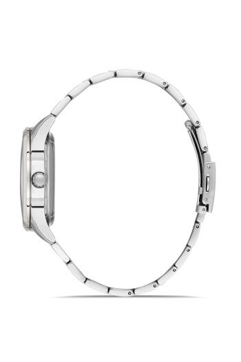 Ferro Gümüş Çelik Kordon Erkek Kol Saati FM31440A-A Otomatik Makine 3 ATM Su Geçirmez Hediye Paketli