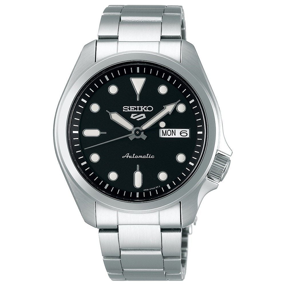Seiko SRPE51K Otomatik Çelik Gri Hardlex Cam Siyah Kadran 10 ATM 40 mm Erkek Kol Saati