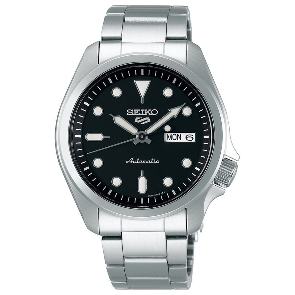 Seiko SRPE51K Otomatik Çelik Gri Hardlex Cam Siyah Kadran 10 ATM 40 mm Erkek Kol Saati