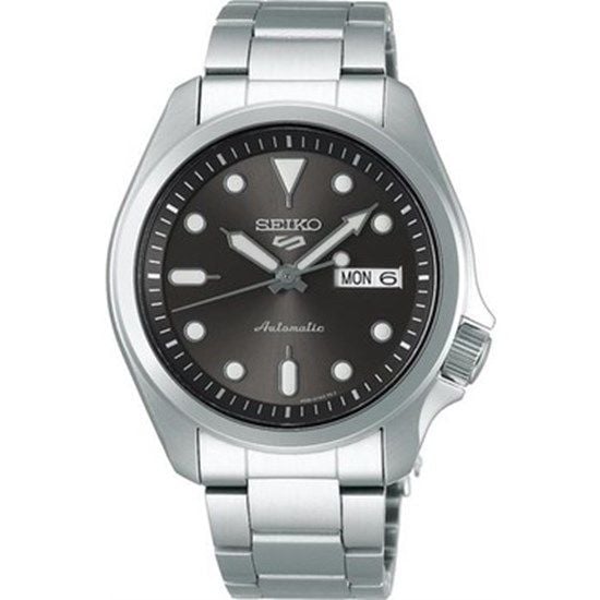 Seiko SRPE51K Otomatik Çelik Gri Hardlex Cam Siyah Kadran 10 ATM 40 mm Erkek Kol Saati