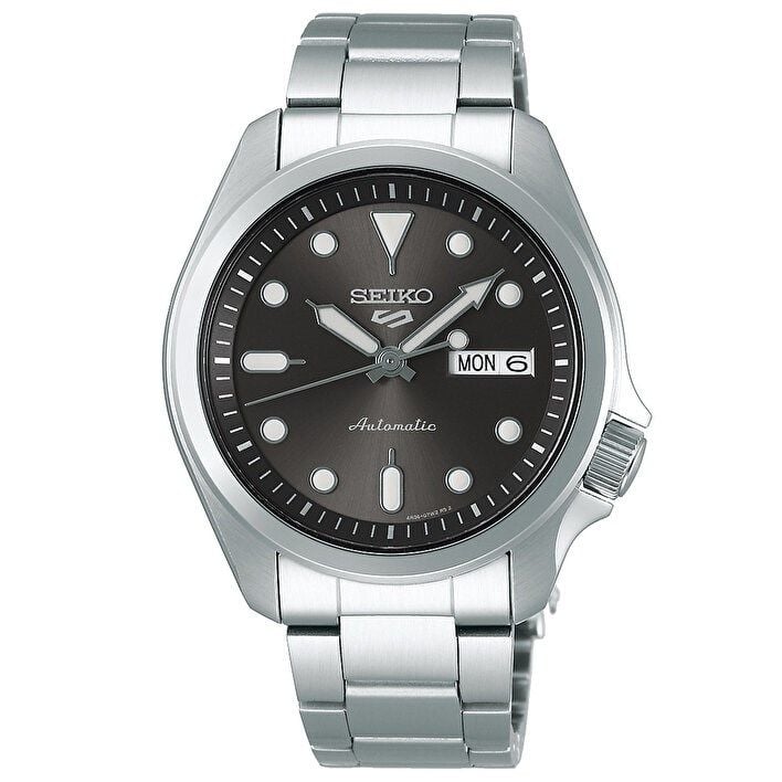 Seiko SRPE51K Otomatik Çelik Gri Hardlex Cam Siyah Kadran 10 ATM 40 mm Erkek Kol Saati