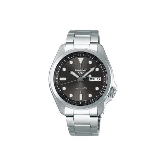 Seiko SRPE51K Otomatik Çelik Gri Hardlex Cam Siyah Kadran 10 ATM 40 mm Erkek Kol Saati