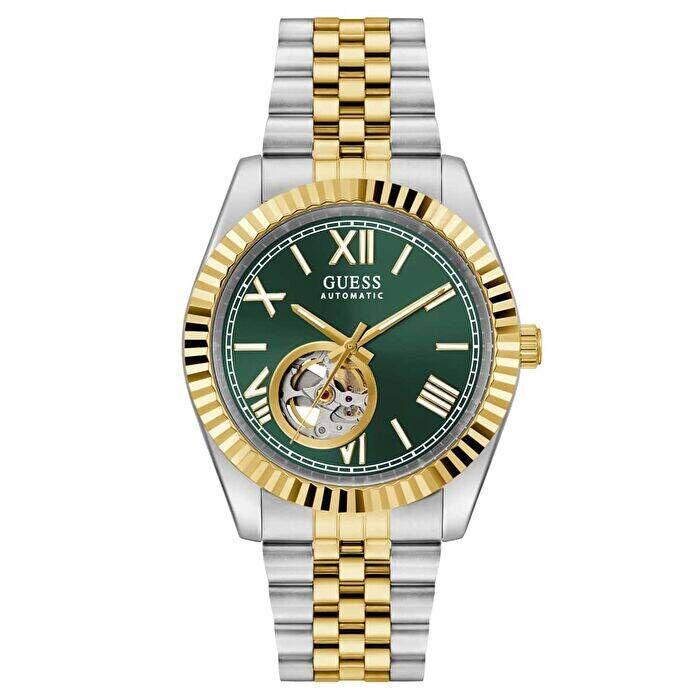 Guess GUGW0984G4 Otomatik Çelik Gri Altın Rengi 42 mm Erkek Kol Saati