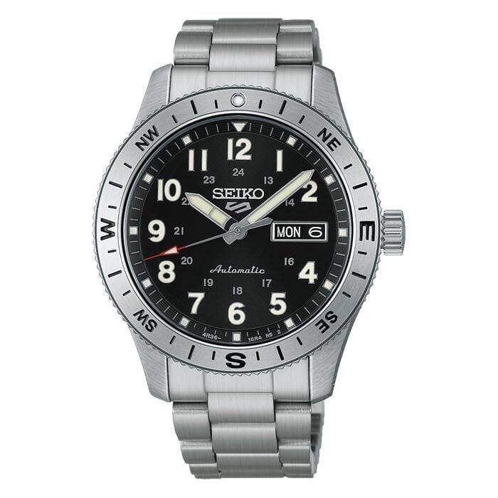Seiko HDB006K1 Otomatik Çelik Gri Siyah Kadran 10 ATM 41 mm Erkek Kol Saati