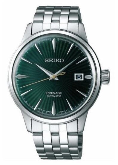 Seiko SRPE15J1 Otomatik Çelik Gri Yeşil Kadran 10 ATM 40 mm Erkek Kol Saati