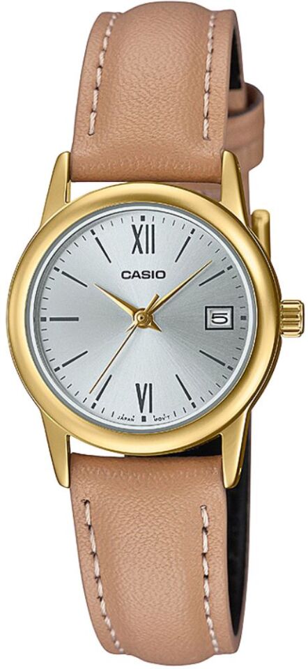Casio LTP-V002GL-7B3UDF Quartz Deri Kahverengi 25 mm Kadın Kol Saati