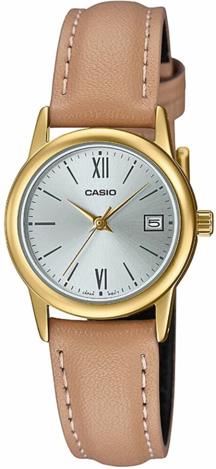 Casio LTP-V002GL-7B3UDF Quartz Deri Kahverengi 25 mm Kadın Kol Saati
