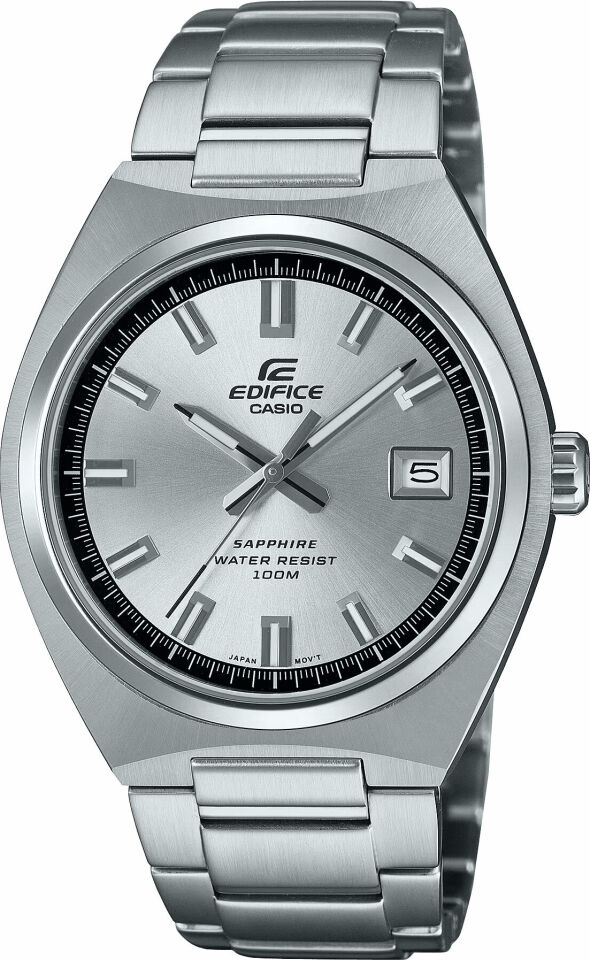 Casio Edifice EFB-109D-7AVDF Quartz Çelik Gri 10 ATM Safir Cam 39 mm Erkek Kol Saati