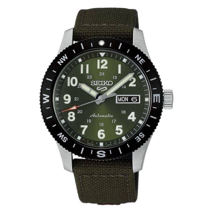 Seiko HDB008K Otomatik Nato Kordon Yeşil 10 ATM 41 mm Erkek Kol Saati