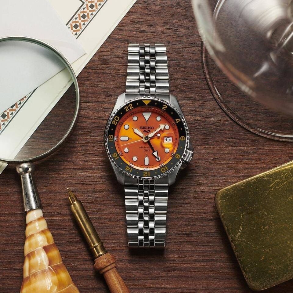 Seiko SSK005K Otomatik Çelik Gri 42 mm Erkek Kol Saati