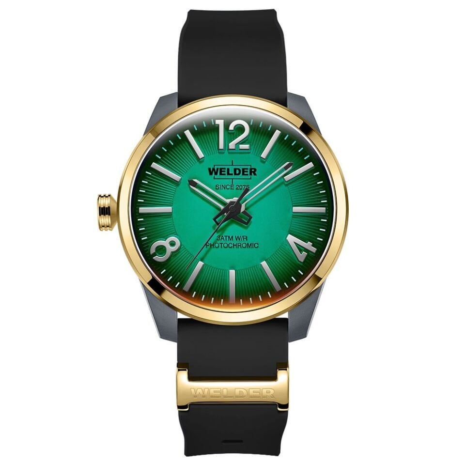 Welder Moody WWRL1011 Quartz Silikon Siyah 46 mm Erkek Kol Saati