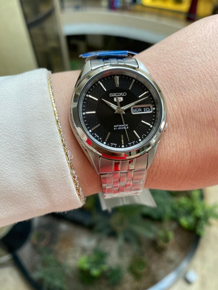 Seıko 5 Japan SNKL23J1 Gri 39 mm Gri Otomatik Erkek Kol Saati