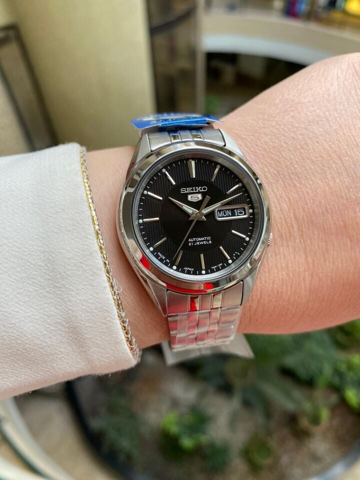 Seıko 5 Japan SNKL23J1 Gri 39 mm Gri Otomatik Erkek Kol Saati