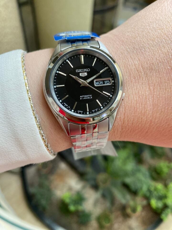 Seıko 5 Japan SNKL23J1 Gri 39 mm Gri Otomatik Erkek Kol Saati