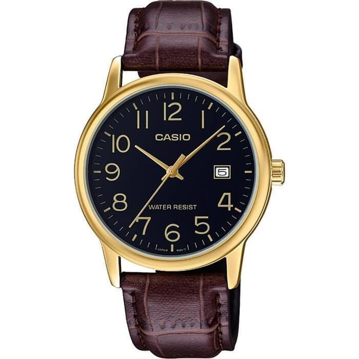 Casio MTP-V002GL-1BUDF Quartz Deri Kahverengi 37 mm Erkek Kol Saati