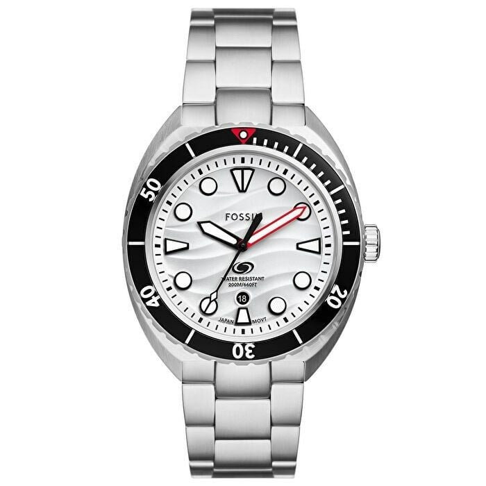 Fossil FFS6063 Quartz Çelik Gri 20 ATM 42 mm Erkek Kol Saati