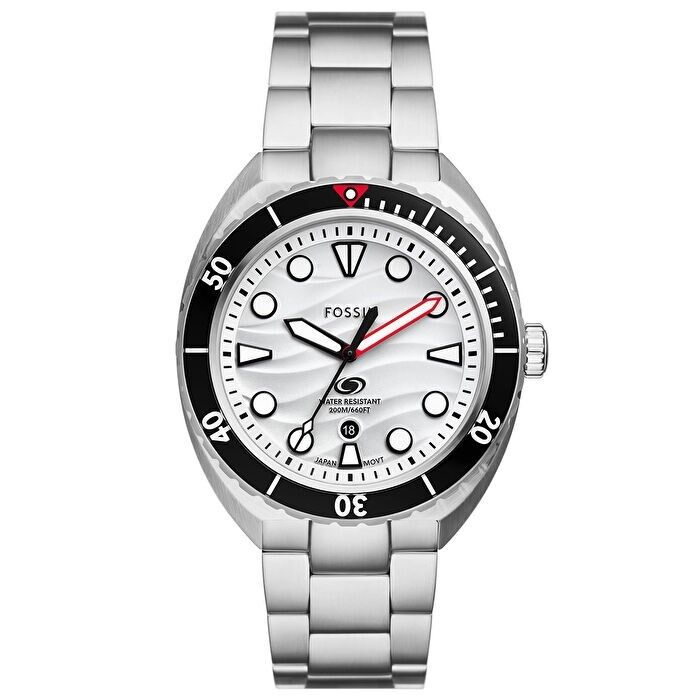 Fossil FFS6063 Quartz Çelik Gri 20 ATM 42 mm Erkek Kol Saati