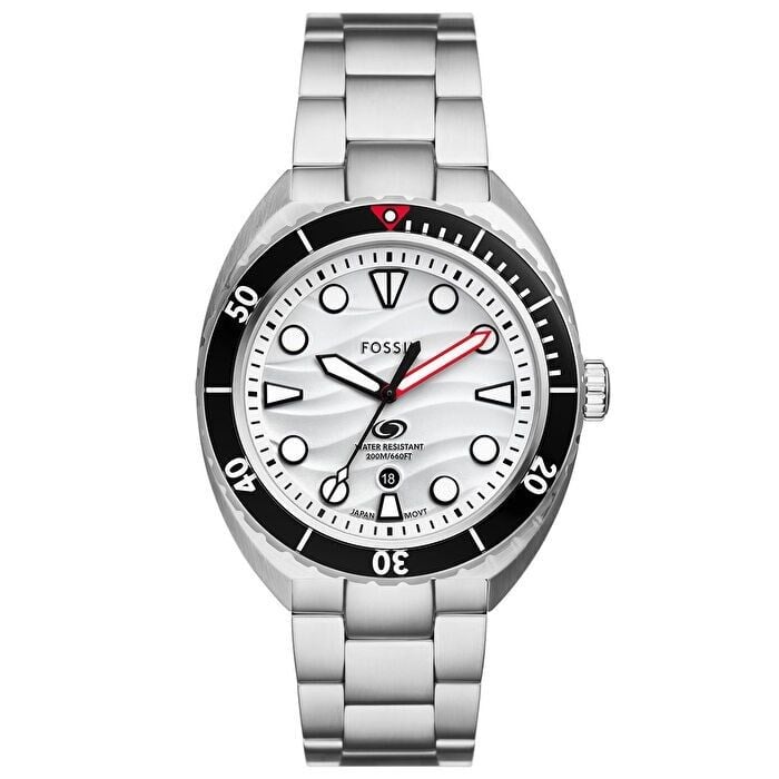 Fossil FFS6063 Quartz Çelik Gri 20 ATM 42 mm Erkek Kol Saati