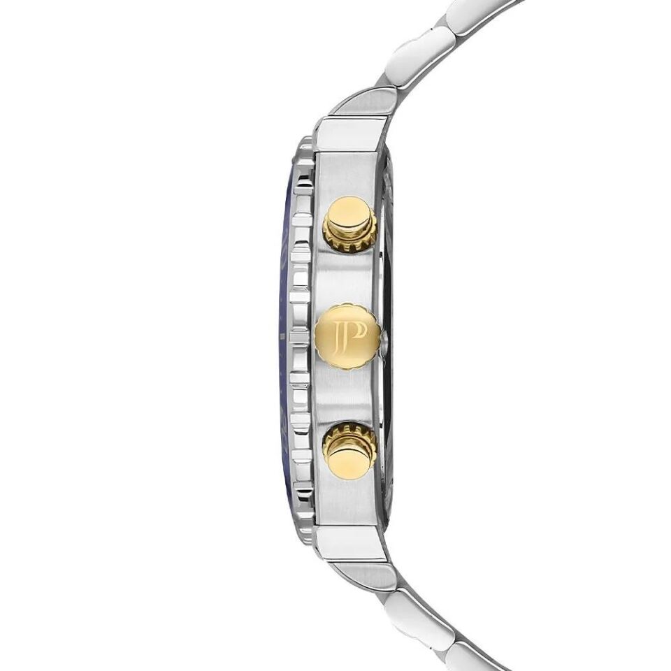 Jacques Philippe JPQGC201338N Quartz Swiss Made Çelik Altın/ Gri 45 mm Erkek Kol Saati