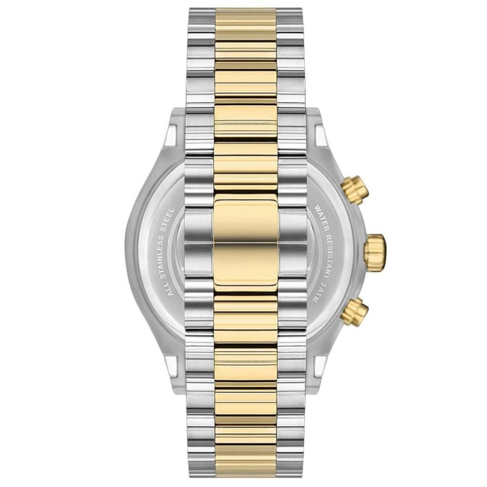 Jacques Philippe JPQGC201338N Quartz Swiss Made Çelik Altın/ Gri 45 mm Erkek Kol Saati