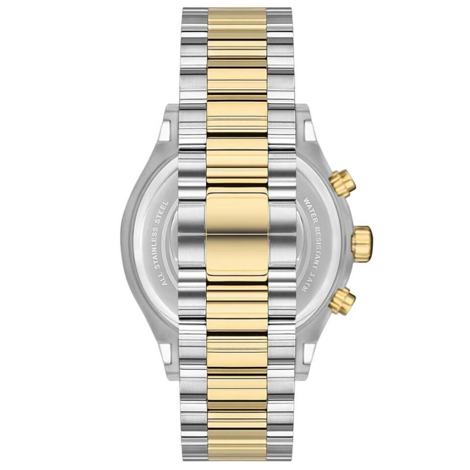 Jacques Philippe JPQGC201338N Quartz Swiss Made Çelik Altın/ Gri 45 mm Erkek Kol Saati