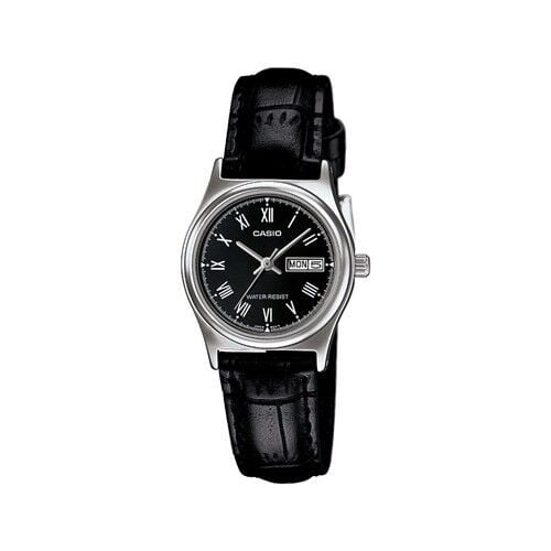 Casio LTP-V006L-1BUDF Quartz Deri Siyah 25 mm Kadın Kol Saati