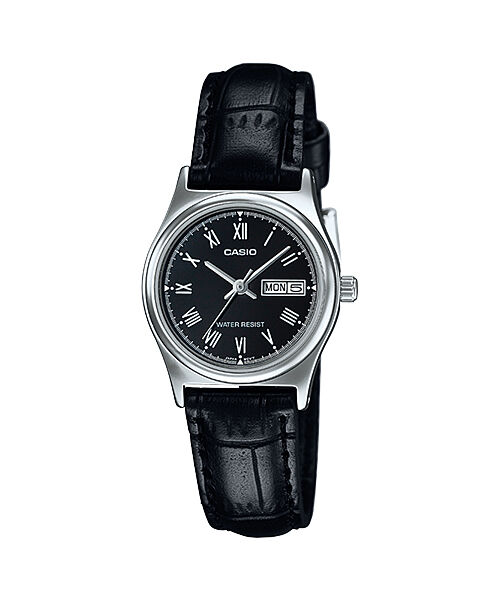 Casio LTP-V006L-1BUDF Quartz Deri Siyah 25 mm Kadın Kol Saati