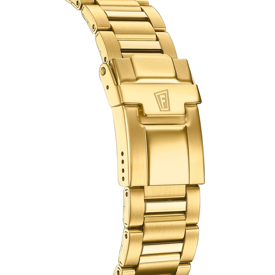 Festina F20634/6 Quartz Çelik Altın Rengi 10 ATM 45 mm Erkek Kol Saati