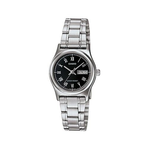 Casio LTP-V006D-1BUDF Quartz Çelik Gri Siyah Kadran 25 mm Kadın Kol Saati