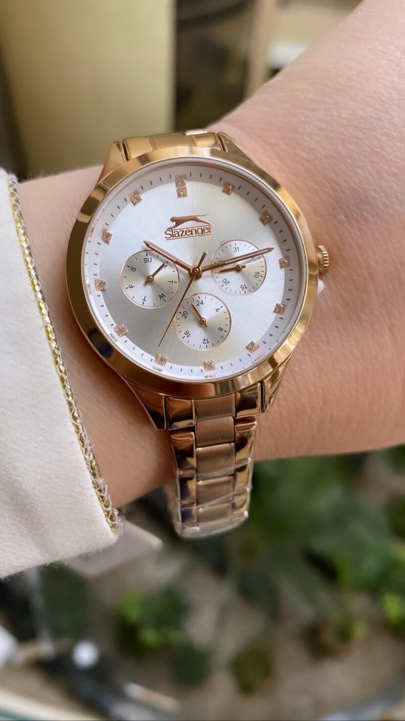 Slazenger Sl.09.2014.4.03 35 mm Rose Gold Kadın Kol Saati