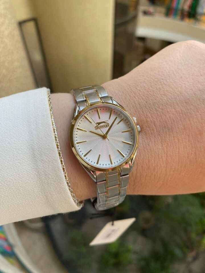 Slazenger Sl.09.2155.3.03 Quartz Çelik 3 ATM 34 mm Kadın Kol Saati