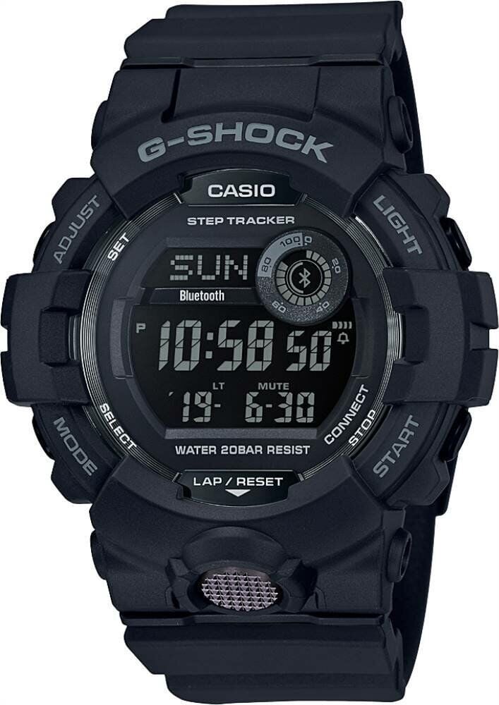 Casio GBD-800-1BDR G-Shock Quartz Dijital Siyah 20 ATM 49 mm Erkek Kol Saati