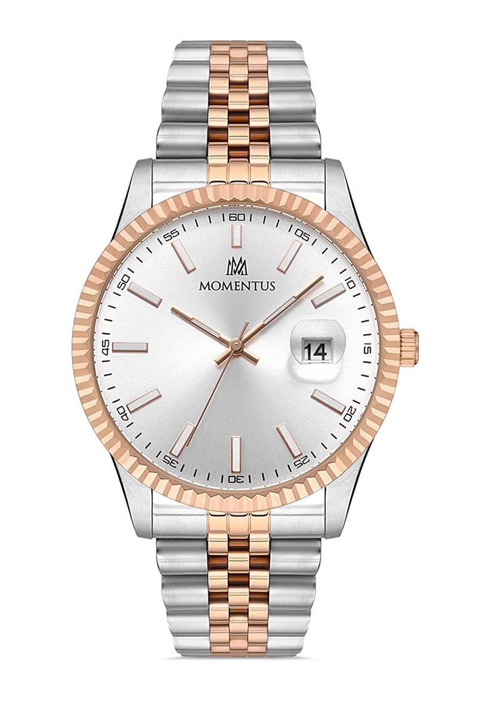 Momentus CM131T-02SR Quartz Çelik Gri/Rose 41 mm Erkek Saat