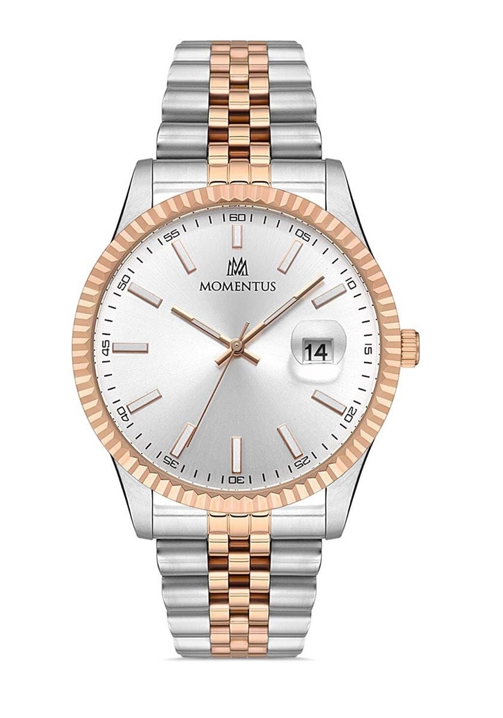 Momentus CM131T-02SR Quartz Çelik Gri/Rose 41 mm Erkek Saat