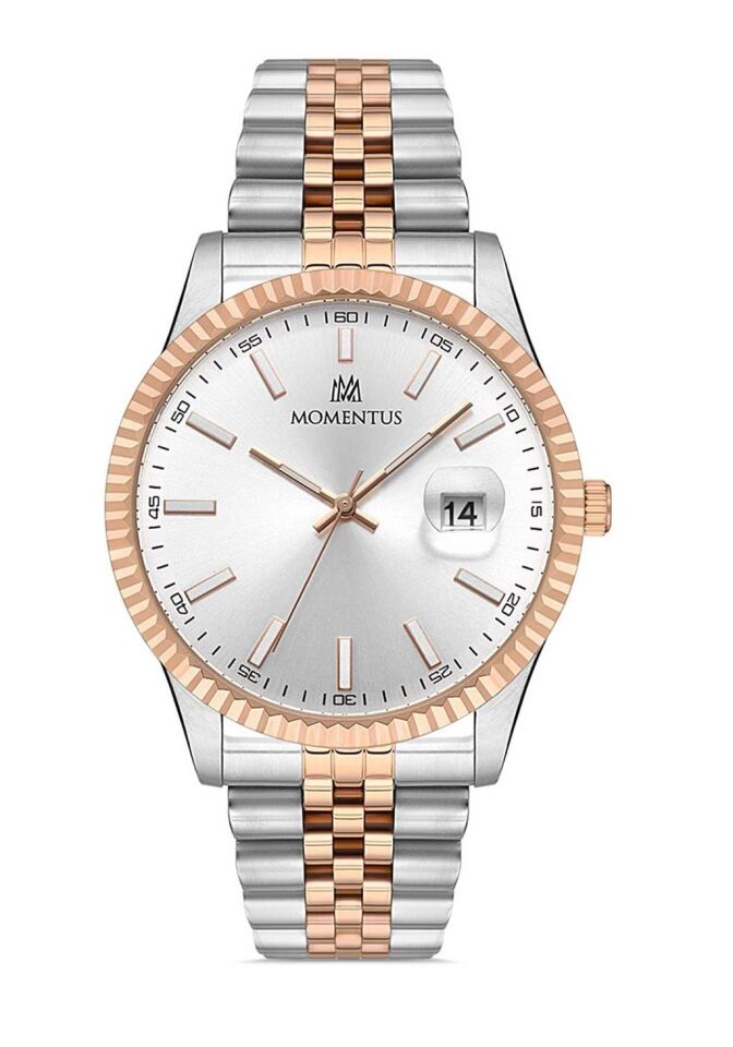 Momentus CM131T-02SR Quartz Çelik Gri/Rose 41 mm Erkek Saat