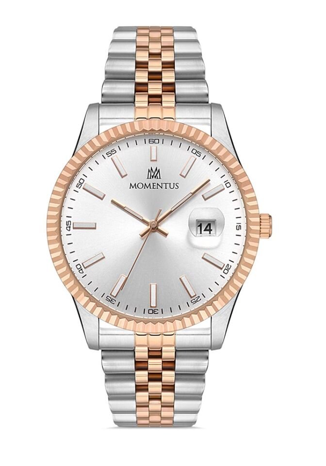 Momentus CM131T-02SR Quartz Çelik Gri/Rose 41 mm Erkek Saat