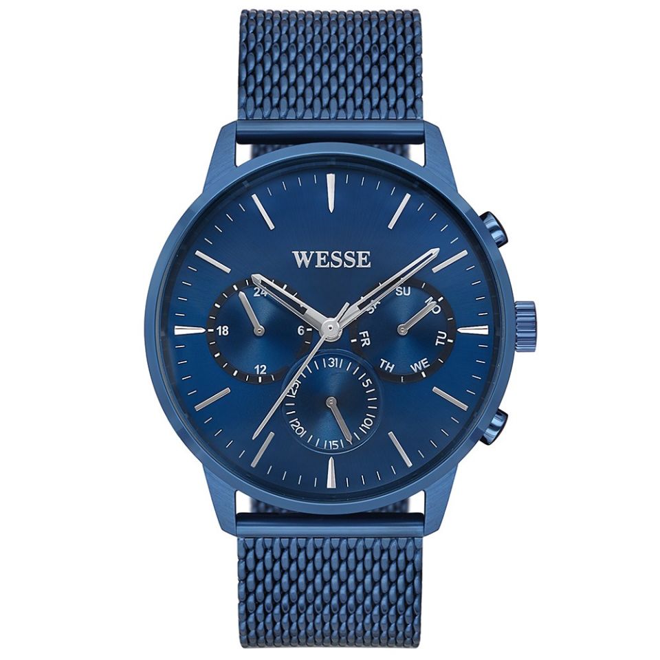 Wesse WWG800506MA 43 mm Hasır Kordonlu Erkek Kol Saati