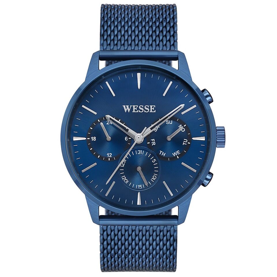 Wesse WWG800506MA 43 mm Hasır Kordonlu Erkek Kol Saati