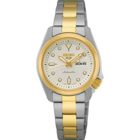Seiko SRE004K1 Otomatik Çelik Altın/Gri 10 ATM 28 mm Kadın Kol Saati