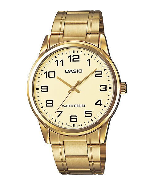 Casio MTP-V001G-9BUDF Quartz Çelik Altın Rengi 38 mm Erkek Kol Saati