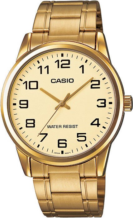 Casio MTP-V001G-9BUDF Quartz Çelik Altın Rengi 38 mm Erkek Kol Saati