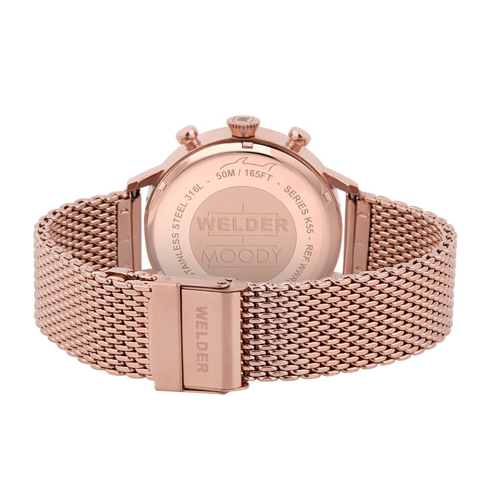Welder Moody WWRC663 Quartz Hasır Rose Gold 38 mm Kadın Kol Saati