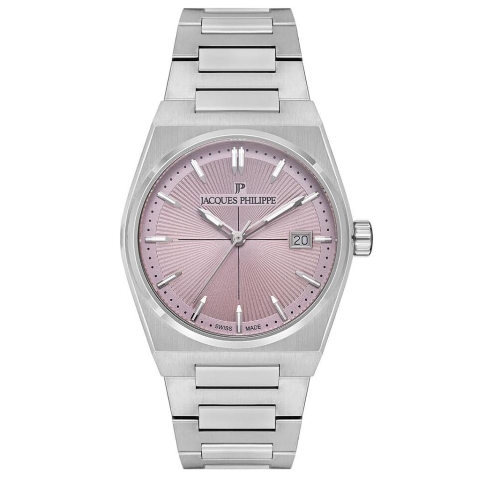 Jacques Philippe JPQLS5213X6PK Swiss Made Safir 34 mm Kadın Kol Saati