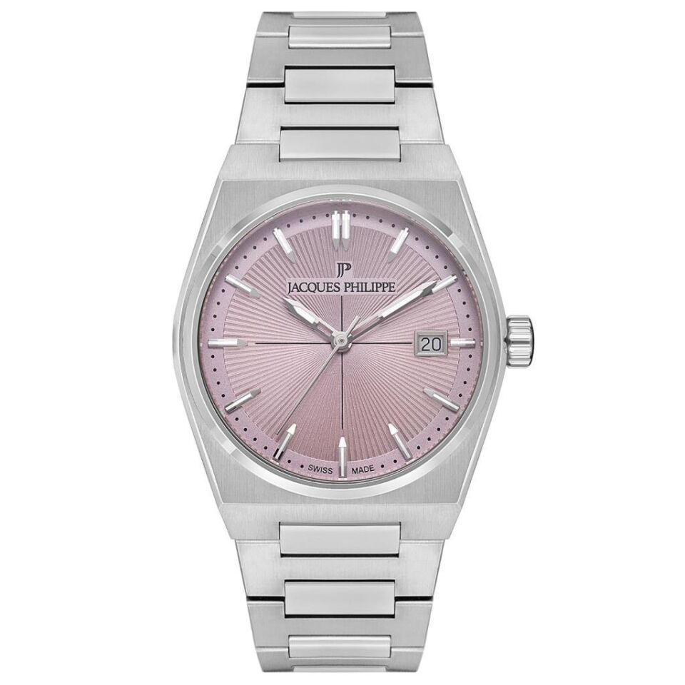 Jacques Philippe JPQLS5213X6PK Swiss Made Safir 34 mm Kadın Kol Saati