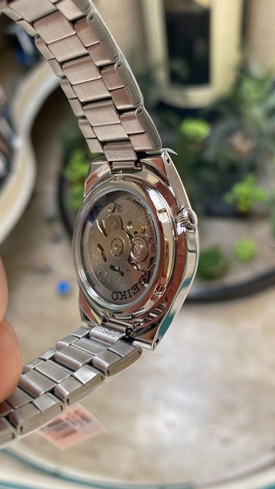 Seiko 5 SNK621K1 Otomatik Çelik Gri Yeşil Kadran 39 mm Erkek Kol Saati