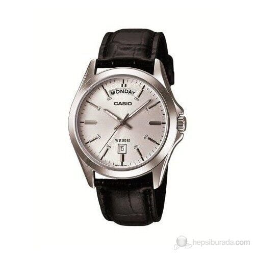 Casio MTP-1370L-7AVDF Quarzt Deri Siyah 40 mm Erkek Kol Saati