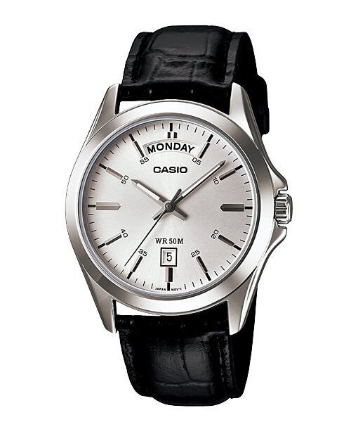 Casio MTP-1370L-7AVDF Quarzt Deri Siyah 40 mm Erkek Kol Saati