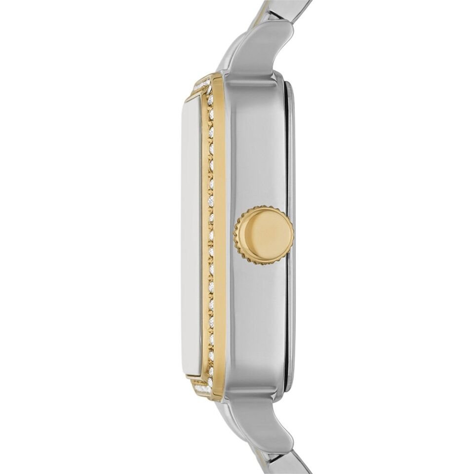 Fossil FBQ3908 Quartz Çelik Altın/Gri 28 mm Kadın Kol Saati